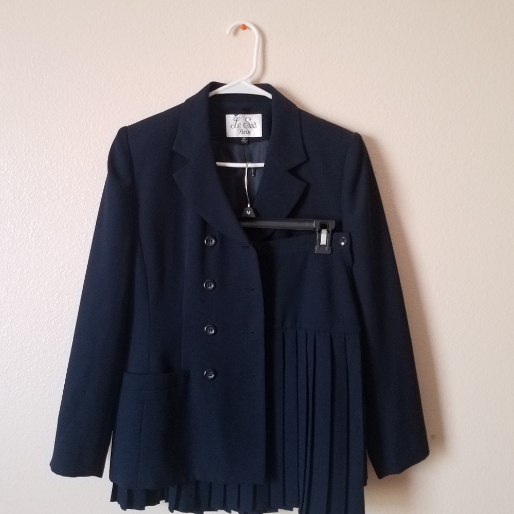 2-piece blazer and skirt